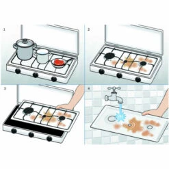 Parker® Fornello A Gas 3F Inox -Offerta economica Brunner fornello a gas inox 300 3