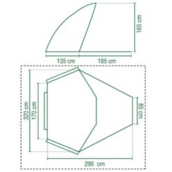 Coleman Parasole | Sundome XL -Offerta economica Brunner parasole sundome xl 2