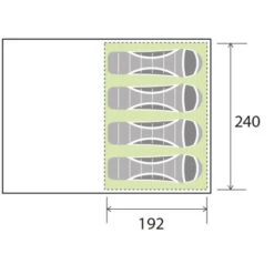 Tenda Brunner Lamar 4 7 Tenda Brunner Lamar 4 -Offerta economica Brunner tenda lamar 4 3